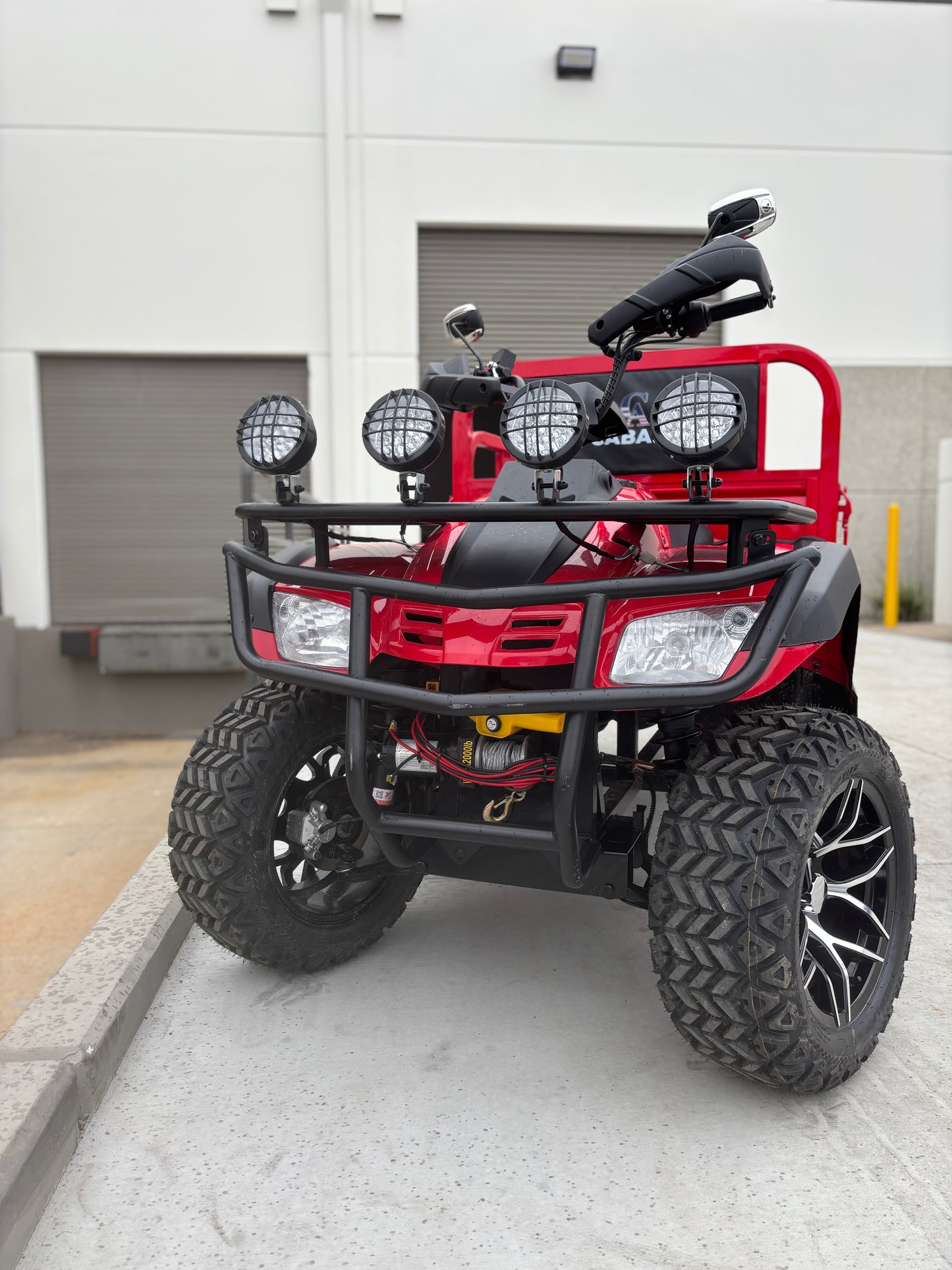 CABASE Utility ATV: Red