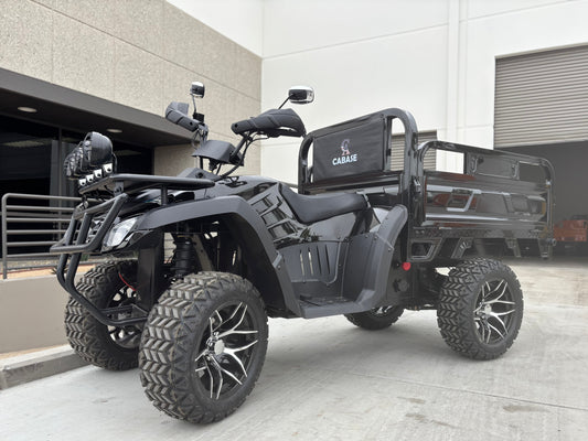 CABASE Utility ATV: Black